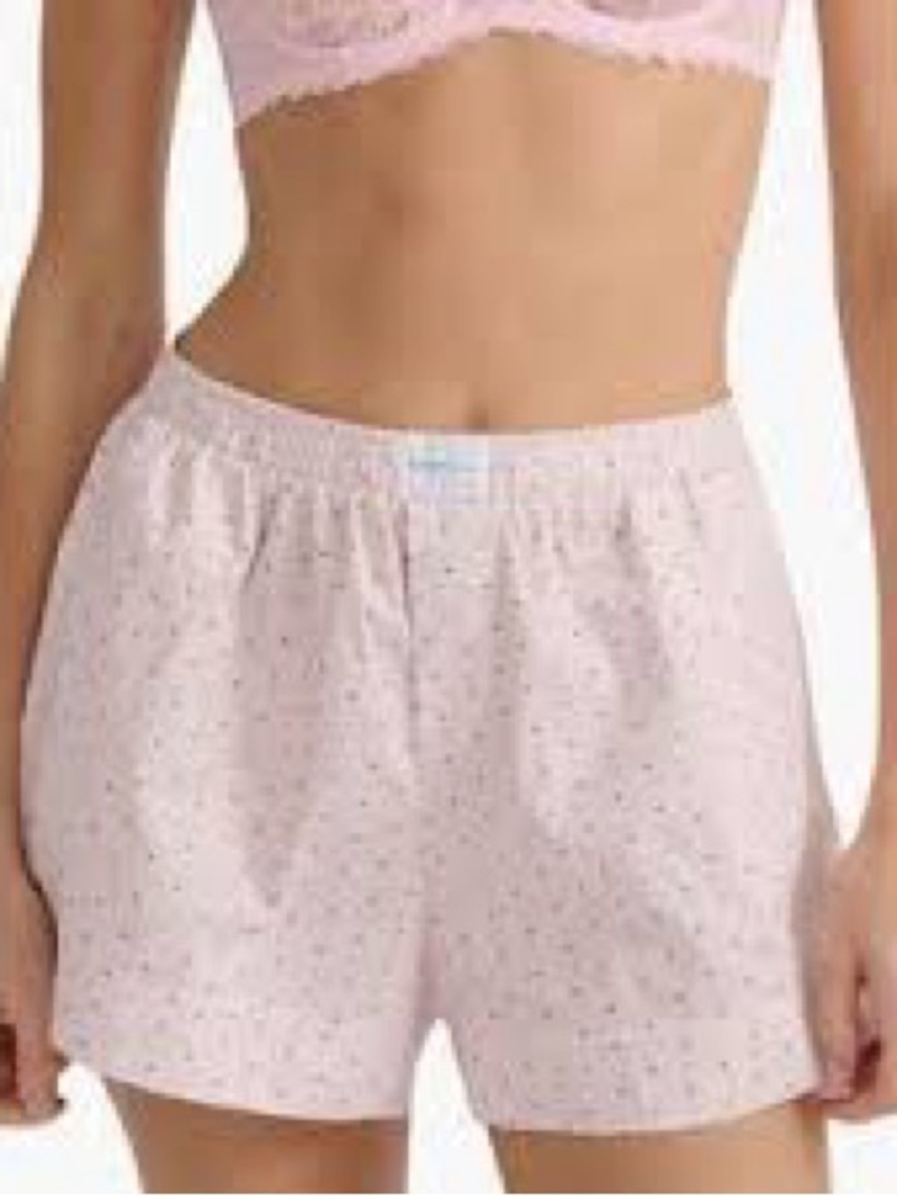 Better Together Light Pink Cotton Shorts Pajamas 2 Pack Sz Small